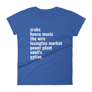 Baltimore Native T-Shirt (Women's)