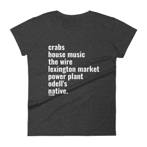 Baltimore Native T-Shirt (Women's)